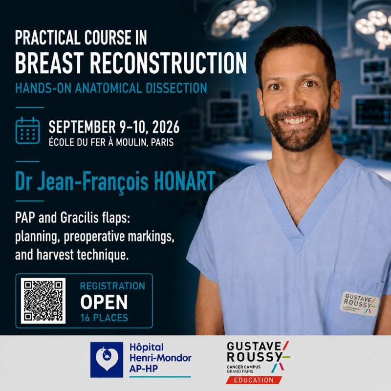 PAP and gracilis session, Dr Jean-François Honart